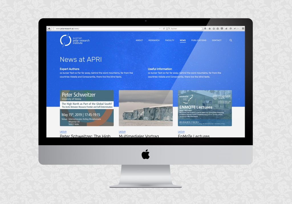 Website für APRI | © fein fein