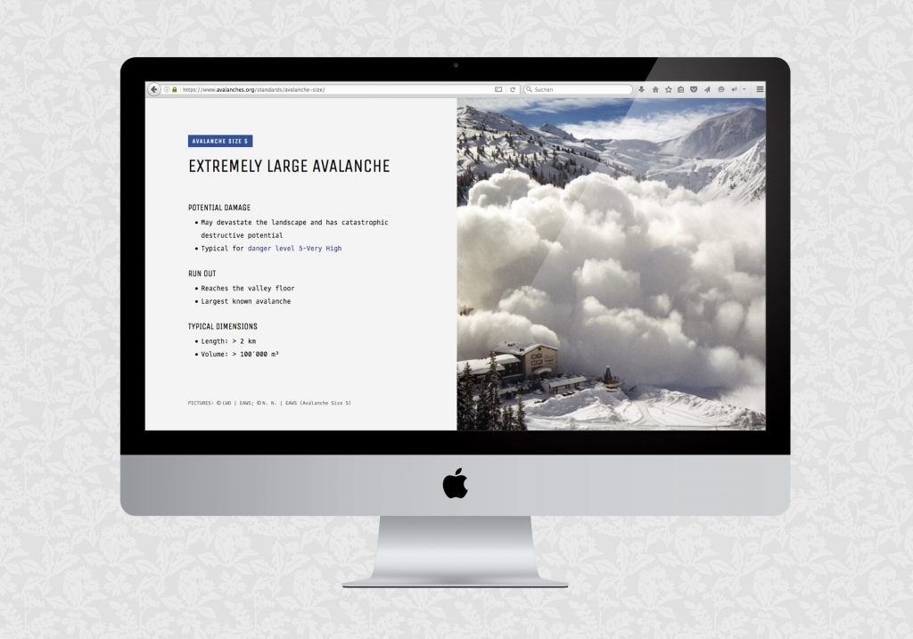 Website für EAWS | © fein fein