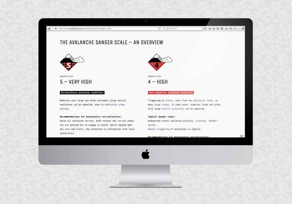 Website für EAWS | © fein fein