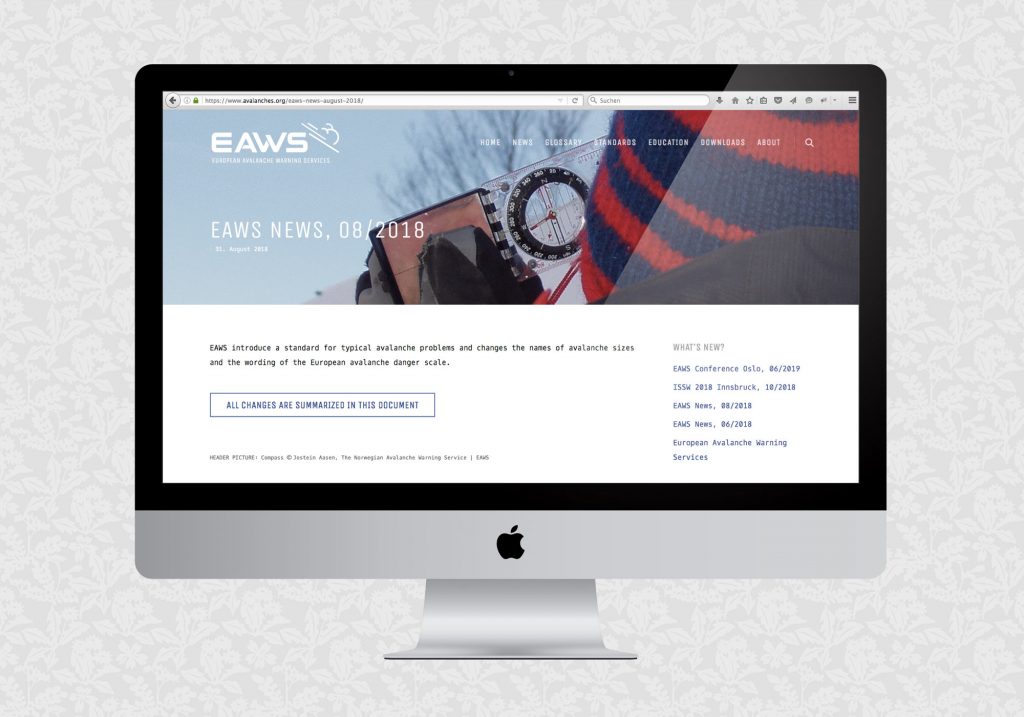 Website für EAWS | © fein fein