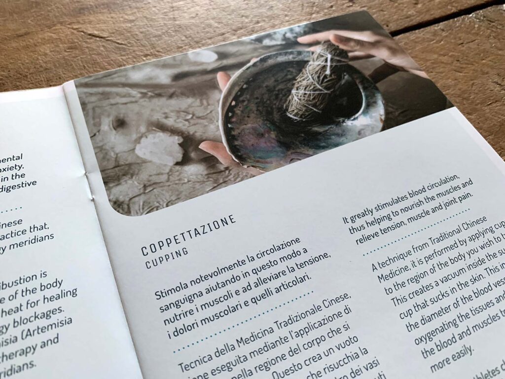 Wellnessbroschüre für C&C Hotels | © fein fein