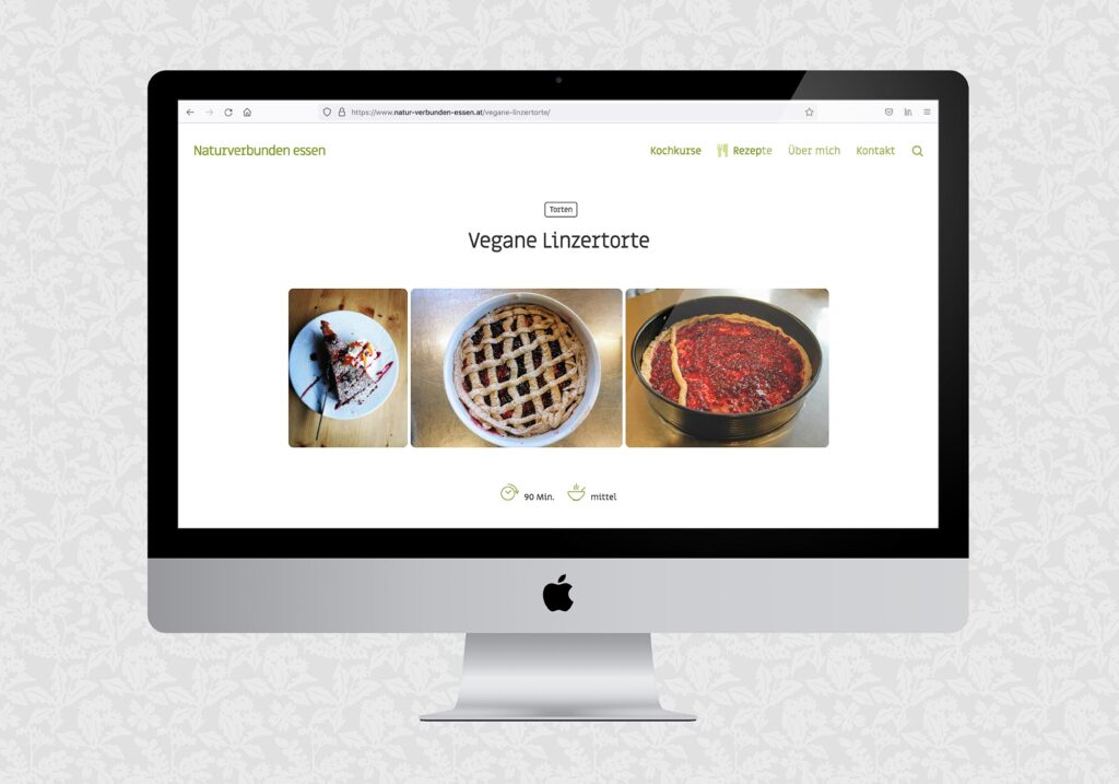 Website für Naturverbunden essen | © fein fein