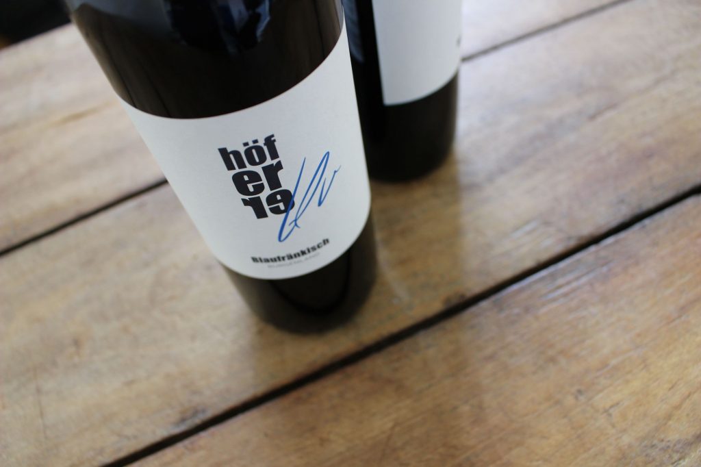 Weinlinie »blu« für die Deutschkreutzer Weinmanufaktur