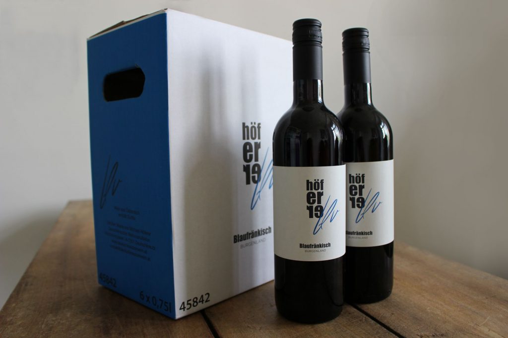 Weinlinie »blu« für die Deutschkreutzer Weinmanufaktur