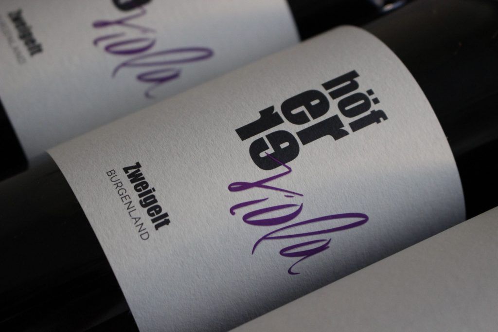 Weinlinie »viola« für die Deutschkreutzer Weinmanufaktur