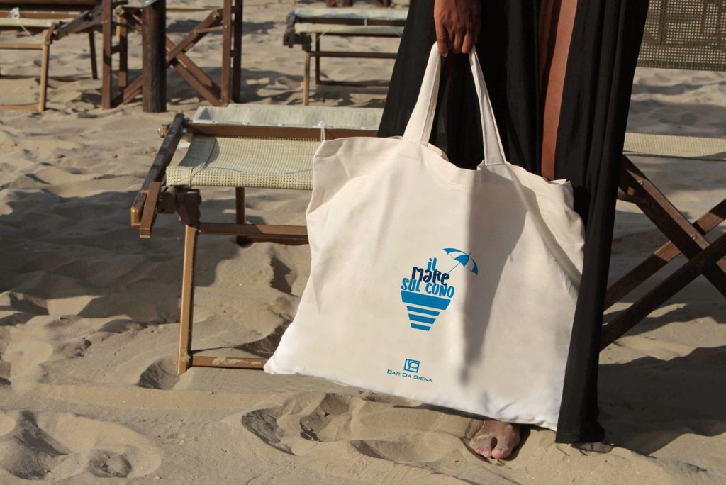 Strandtasche für die Bar da Siena