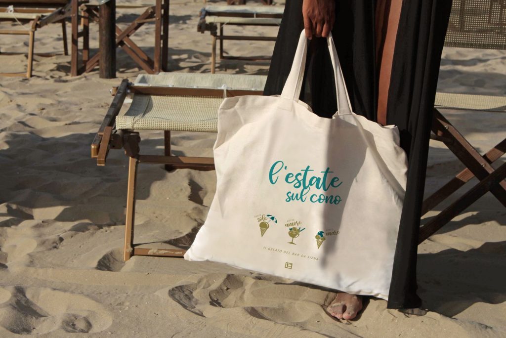 Strandtasche für die Bar da Siena