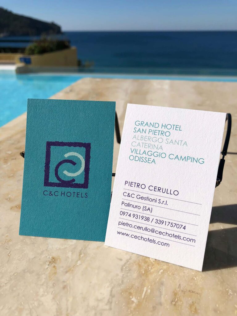 Visitenkarte für C&C Hotels | © fein fein