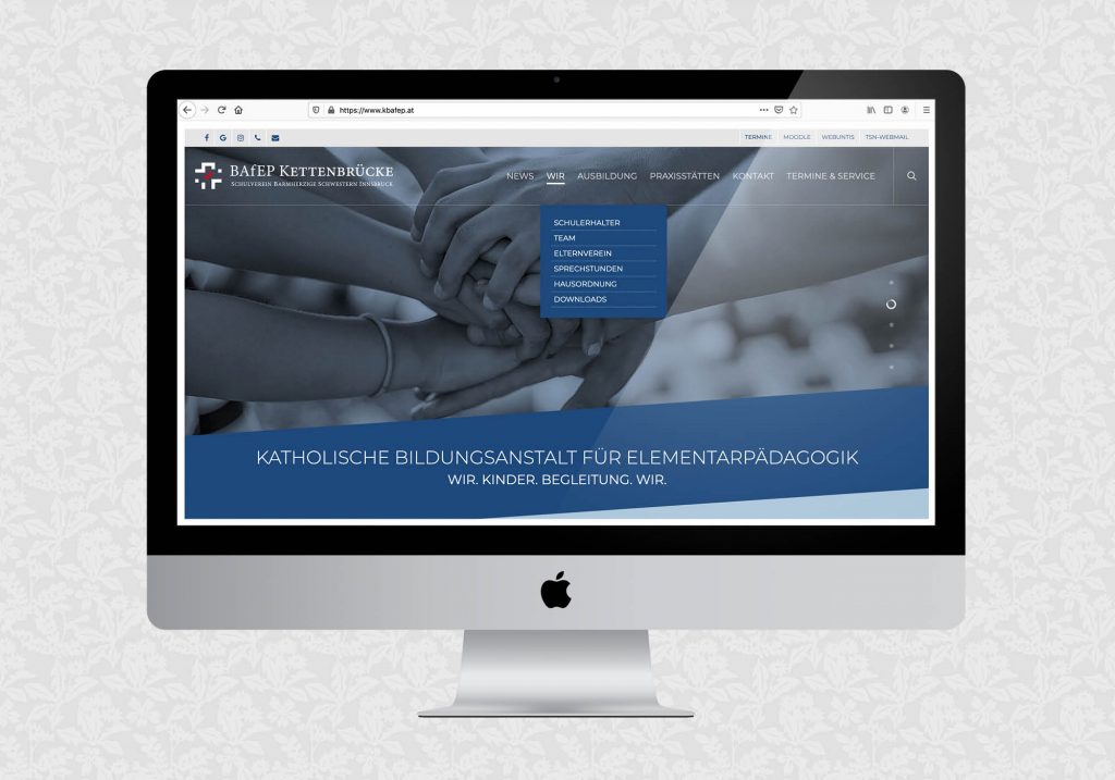 Website für KBAfEB | © fein fein