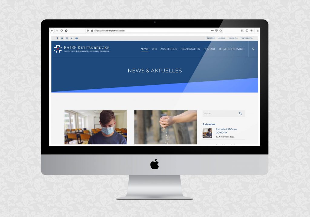 Website für KBAfEB | © fein fein