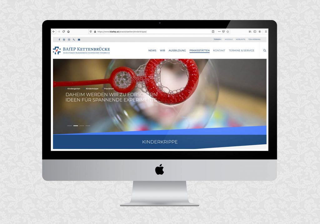 Website für KBAfEB | © fein fein