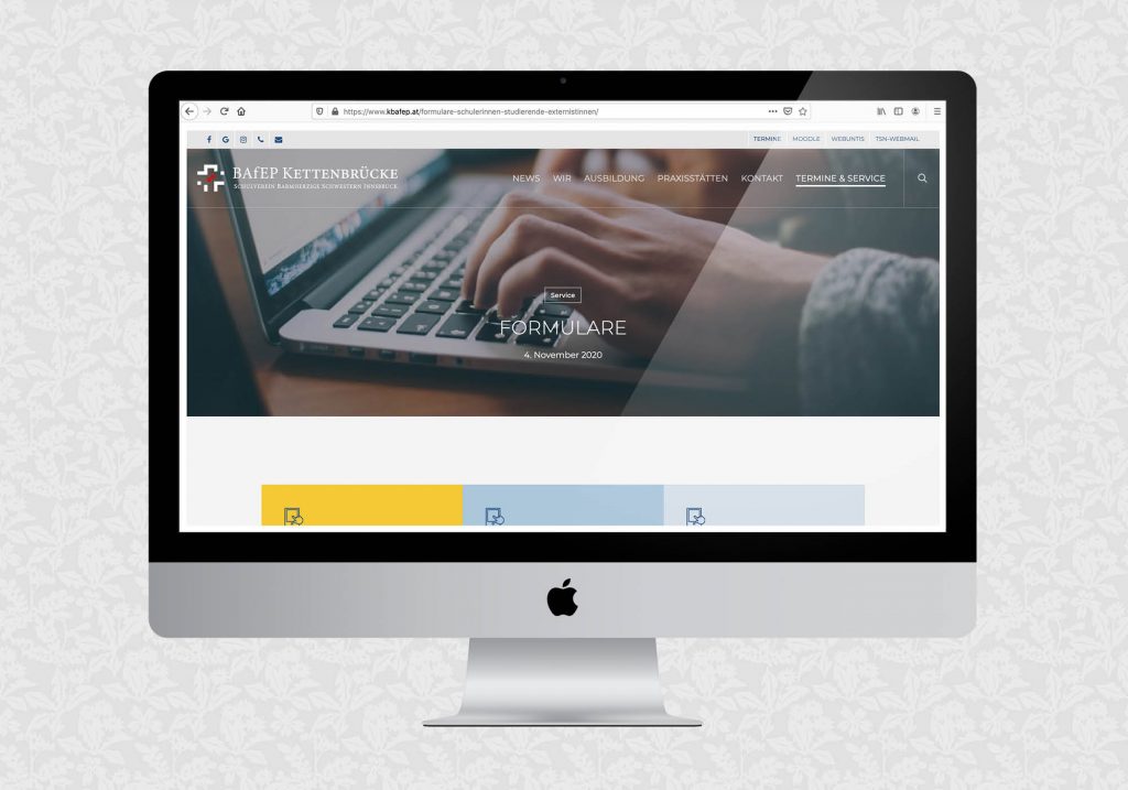 Website für KBAfEB | © fein fein