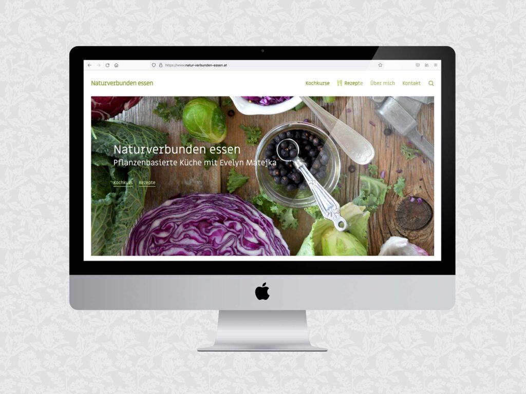 Website für Naturverbunden essen | © fein fein