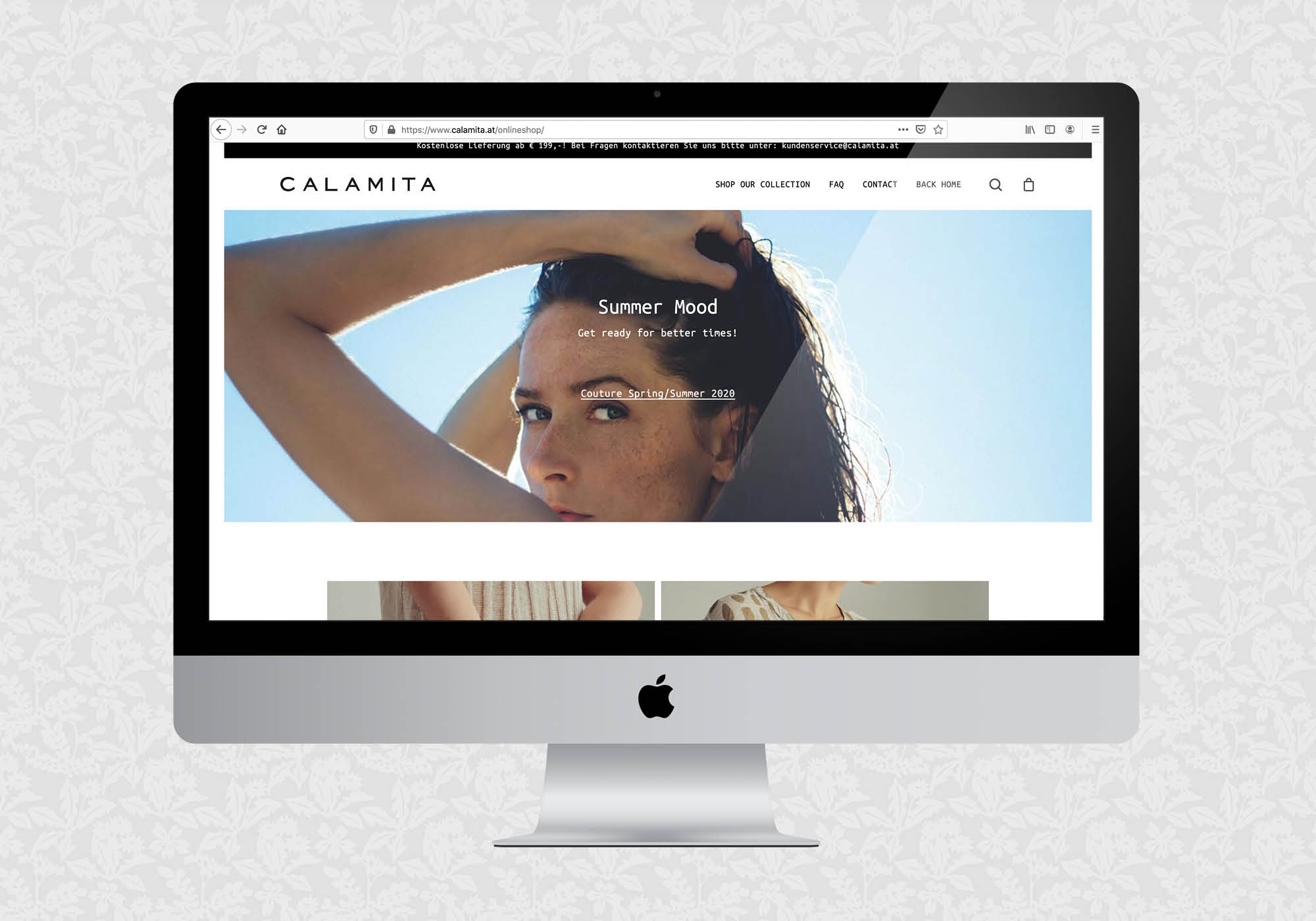 Webshop für Calamita | © fein fein