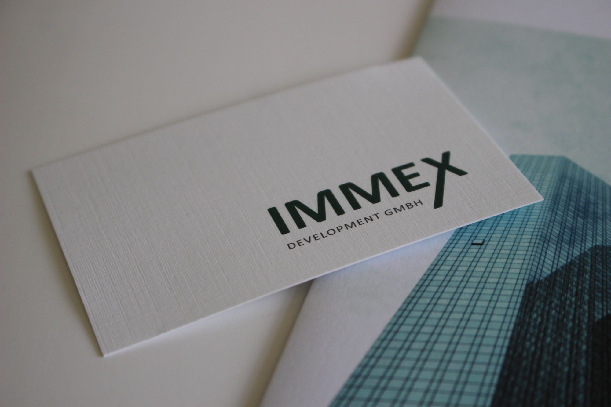 Visitenkarten für Immex Development GmbH