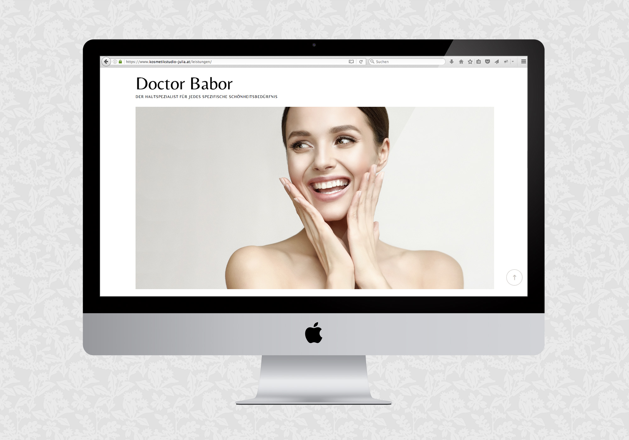 Website für das Kosmetikstudio Julia | © fein fein
