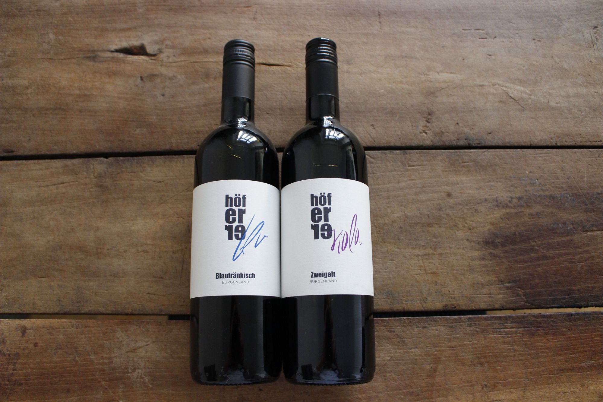 Weinlinie »blu« und »viola« für die Deutschkreutzer Weinmanufaktur