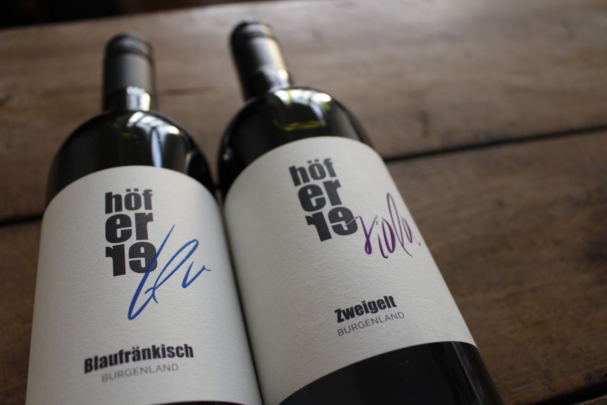 Weinlinie »blu« und »viola« für die Deutschkreutzer Weinmanufaktur