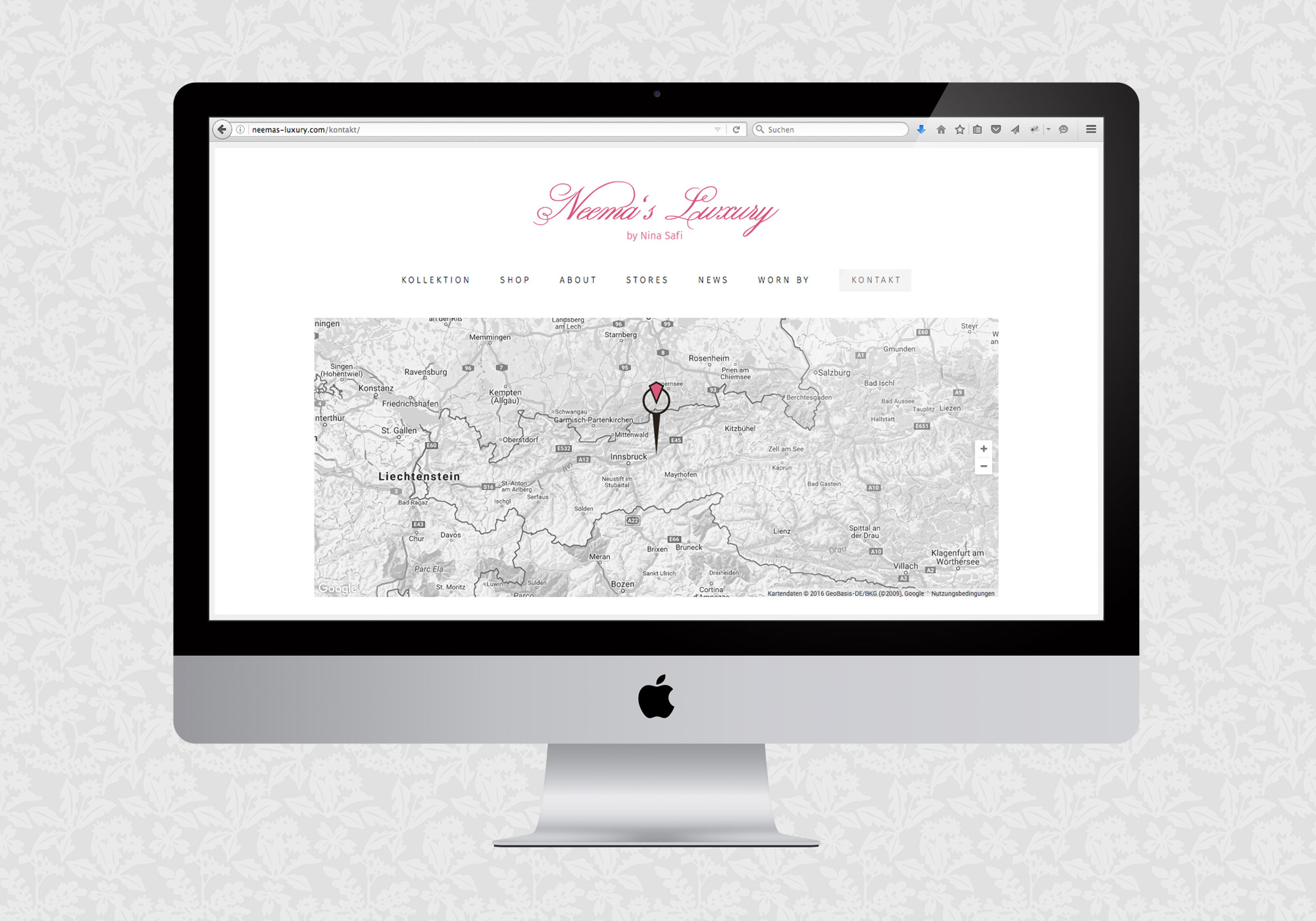 Website für Neema’s Luxury