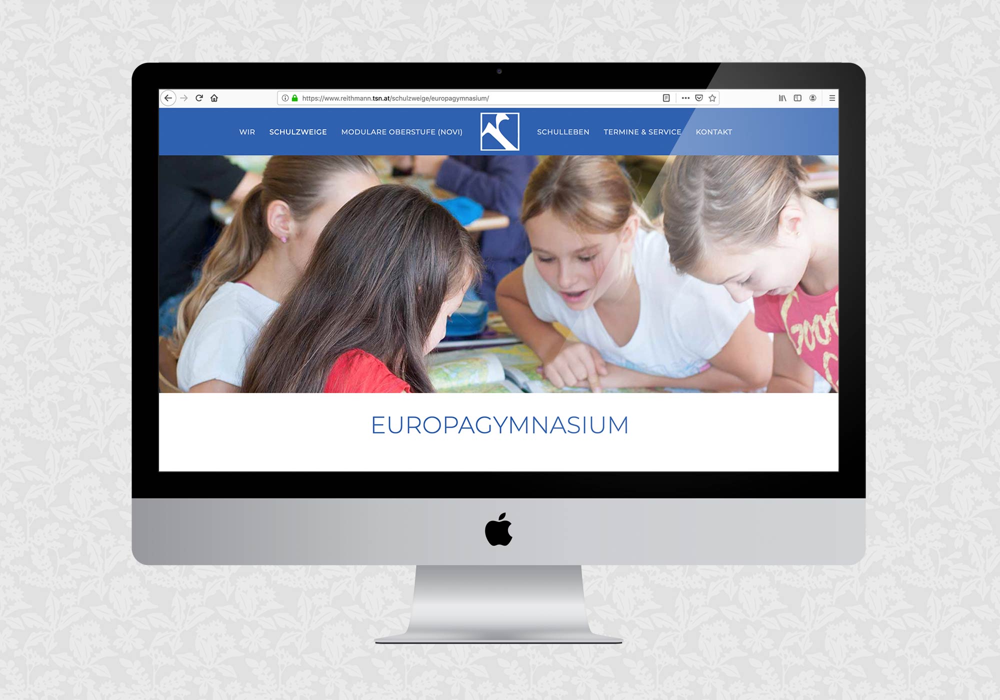 Website für das Reithmanngymnasium | © fein fein