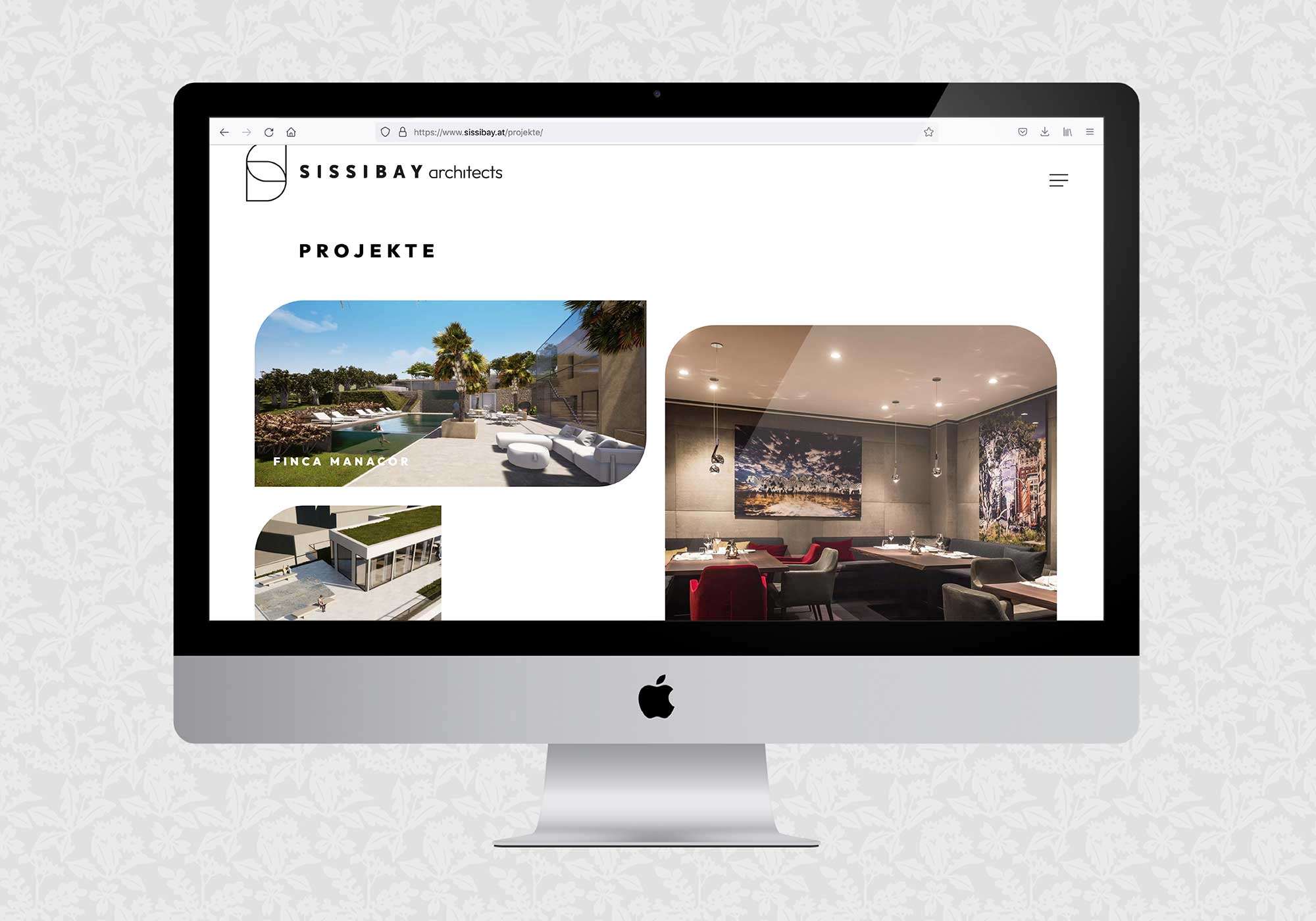 Website für SISSIBAY architects | © fein fein